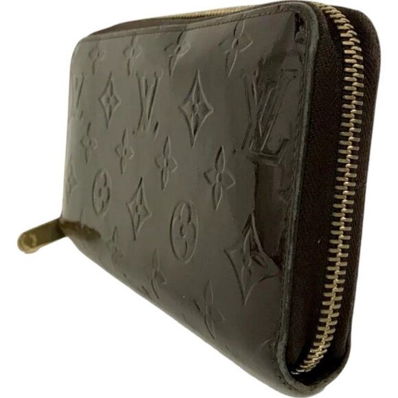 411228AX (E3) Louis Vuitton Wallet Long Amarante Monogram Vernis - Picture 3 of 9